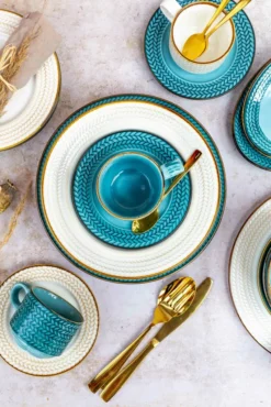 Mäser 931942 Kaffeeservice Prospero Für 6 Personen, Porzellan, Blau (1 Set, 12-teilig) 17 Mäser 931942 Kaffeeservice Prospero Für 6 Personen, Porzellan, Blau (1 Set, 12-teilig) -Küche Produkt Geschäft 766dcef686c754770c9964bf901d8a48