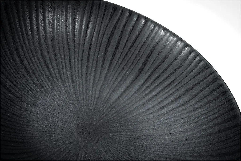 CreaTable 23211 Tafelservice Elements Collection Vesuvio Black Für 4 Personen, Steinzeug, Schwarz/grau (1 Set, 12-teilig) 11 CreaTable 23211 Tafelservice Elements Collection Vesuvio Black Für 4 Personen, Steinzeug, Schwarz/grau (1 Set, 12-teilig) – Bild 11