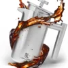 Bjørn Liebdhal French Press Edelstahl Kaffeemaschine Auch Für Camping : 0.6 Liter