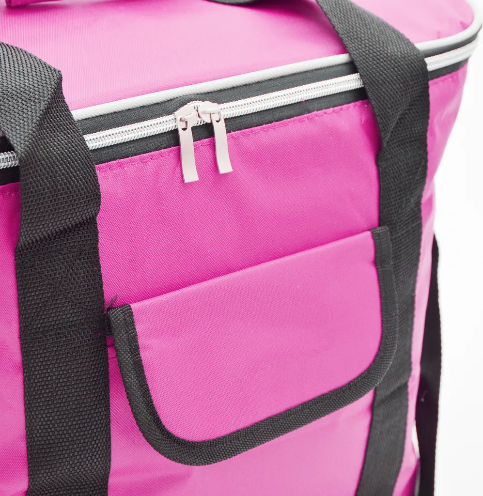 Kühltasche 30L Mit Schultergurt, XXL Isolier Kühlbox - Fuchsia/ Pink 5 Kühltasche 30L Mit Schultergurt, XXL Isolier Kühlbox - Fuchsia/ Pink – Bild 5