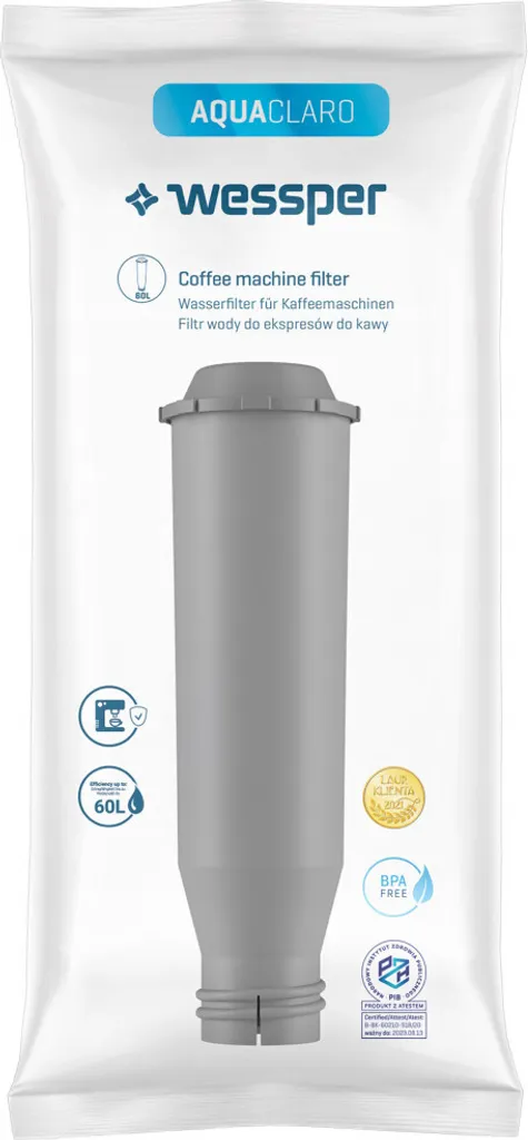 Wessper AquaClaro Wasserfilter Kompatibel Mit Krups, Passt Viele Modelle Von Krups, Siemens, Bosch, AEG, Tefal, Neff, Gaggenau (10er Pack) 5 Wessper AquaClaro Wasserfilter Kompatibel Mit Krups, Passt Viele Modelle Von Krups, Siemens, Bosch, AEG, Tefal, Neff, Gaggenau (10er Pack) – Bild 5