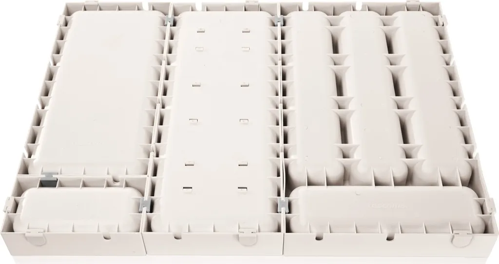 Tescoma FlexiSPACE, Veranstalter, Korb, Im Gehäuse, Besteck, Weiß, Kunststoff 6 Tescoma FlexiSPACE, Veranstalter, Korb, Im Gehäuse, Besteck, Weiß, Kunststoff – Bild 6