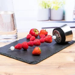 Wasserkaraffe Glas 1 L Mit Früchtespieß Edelstahl Ausguss 10 Wasserkaraffe Glas 1 L Mit Früchtespieß Edelstahl Ausguss -Küche Produkt Geschäft 8483d40e10fd232808b99a9767e124d4