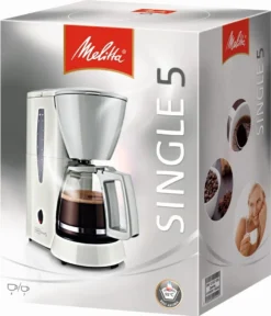 MELITTA Kaffeeautomat Single5 M 720-1/1 5Tassen 600Watt Weiß/grau 17 MELITTA Kaffeeautomat Single5 M 720-1/1 5Tassen 600Watt Weiß/grau -Küche Produkt Geschäft 854121637d6d0effe6b198fb1e7b0b6c