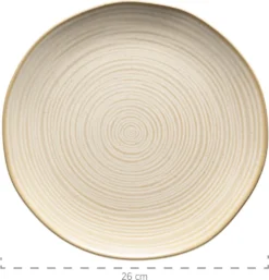 Mäser 931371 Nottingham Vintage Tafel-Service Für 4 Personen Mit Speiseteller Und Suppenteller Im Retro-Look, Steinzeug, Beige, 8-teilig (1 Set) 12 Mäser 931371 Nottingham Vintage Tafel-Service Für 4 Personen Mit Speiseteller Und Suppenteller Im Retro-Look, Steinzeug, Beige, 8-teilig (1 Set) -Küche Produkt Geschäft 86b2eaaa1543e34d496ad59477d9158c