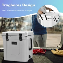 COSTWAY 31L Kühlbox Strapazierfähig Kühler Mit Korb & Getränkehalter Griffen & Fischlineal Eiskühler Tragbar Kälte Bis 9 Tage Weiß 10 COSTWAY 31L Kühlbox Strapazierfähig Kühler Mit Korb & Getränkehalter Griffen & Fischlineal Eiskühler Tragbar Kälte Bis 9 Tage Weiß -Küche Produkt Geschäft 86e7587232e0ae9bc9e2f2b545230a75