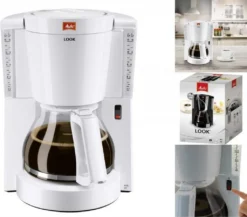 Melitta 1011-01 LOOK IV Kaffeemaschine Weiß -Küche Produkt Geschäft 87107fe83d91cb038aef0a793ccd4a12