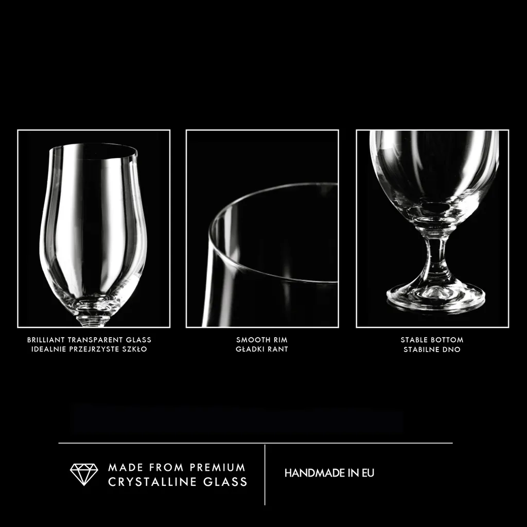 KROSNO Harmony Lager Biergläser, 6er-Set, 500 Ml 11 KROSNO Harmony Lager Biergläser, 6er-Set, 500 Ml – Bild 11