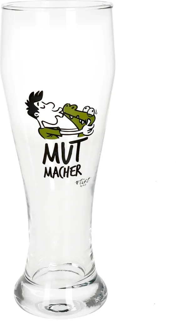 2x Weizenbiergläser Mutmacher Kampftrinker Weißbierglas 0,5L 2 2x Weizenbiergläser Mutmacher Kampftrinker Weißbierglas 0,5L – Bild 2
