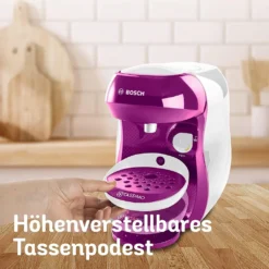 Bosch TASSIMO HAPPY Wild Purple +20 € Gutschein 1400 Watt 0,7 Liter Wassertank -Küche Produkt Geschäft 88b8e1fa0cdf7f61d82035e952f9c906