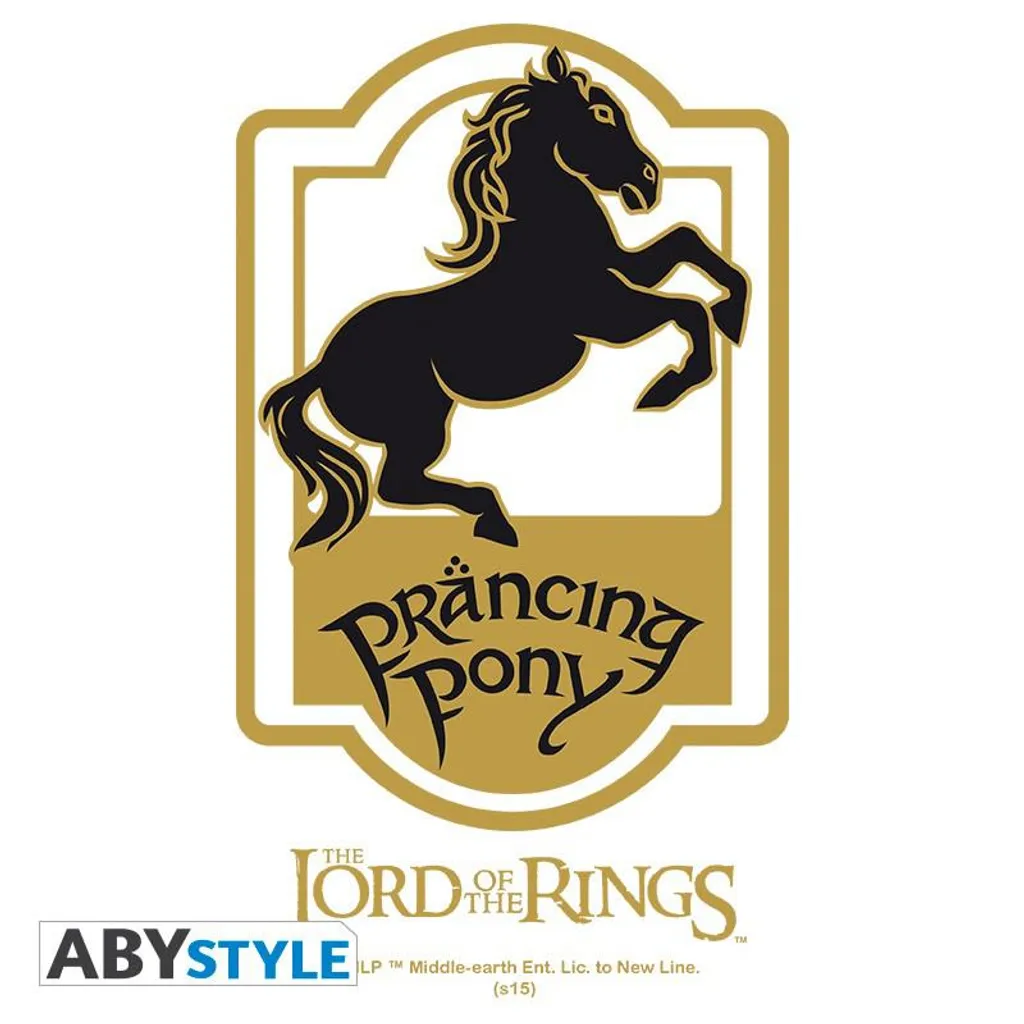 Lord Of The Rings Glas Bierkrug Prancing Pony 3 Lord Of The Rings Glas Bierkrug Prancing Pony – Bild 3