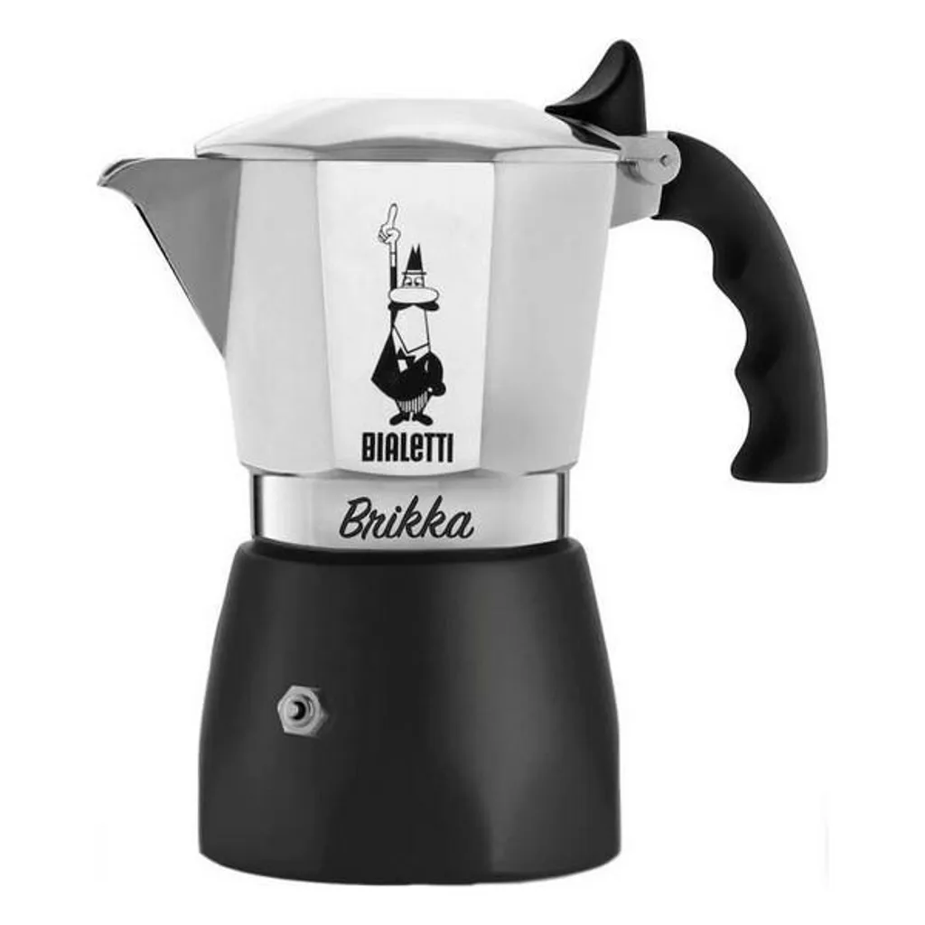 BIALETTI Espressobereiter Brikka Elite 4 Tassen 1 BIALETTI Espressobereiter Brikka Elite 4 Tassen