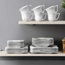 MALACASA, AMPARO 30 Tlg. Marmor Porzellan Geschirrset Kombiservice Tafelservice Mit Kaffeetassen, Unterteller, Dessertteller, Suppenteller, Speiseteller Für 6 Personen 13 MALACASA, AMPARO 30 Tlg. Marmor Porzellan Geschirrset Kombiservice Tafelservice Mit Kaffeetassen, Unterteller, Dessertteller, Suppenteller, Speiseteller Für 6 Personen -Küche Produkt Geschäft 8b6ac6c80d49cea3008ae8f9bb9e5121
