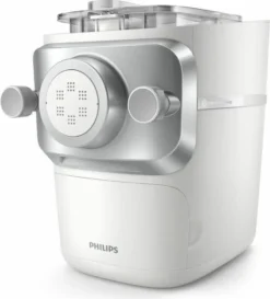 Philips Pasta Machine HR2660/00, 200W, 100% Automatisch, 450 G In 18 Min, 6 Pasta -Discs, Einfache Reinigung, Rezeptbuch