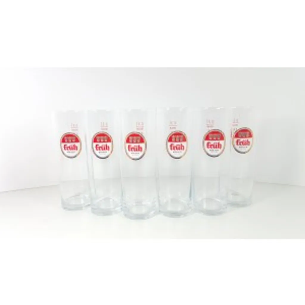 Früh Kölsch Gläser-Set - 6x Früh Kölsch Gläser Biergläser 0,3L 2 Früh Kölsch Gläser-Set - 6x Früh Kölsch Gläser Biergläser 0,3L – Bild 2