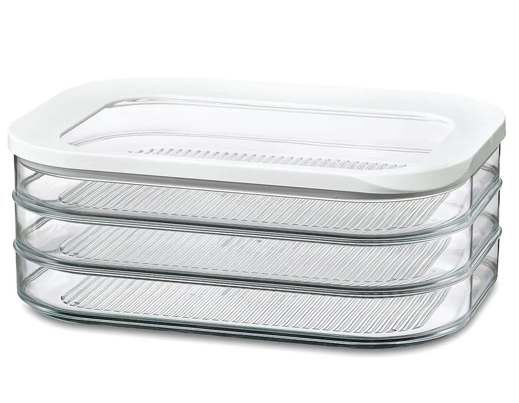 Mepal Kühlschrankdose Modula Aufschnitt 550/3 Weiß 1 Mepal Kühlschrankdose Modula Aufschnitt 550/3 Weiß