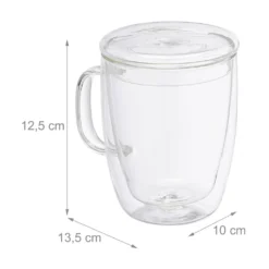 Relaxdays Doppelwandige Kaffeegläser 2er Set 14 Relaxdays Doppelwandige Kaffeegläser 2er Set -Küche Produkt Geschäft 8d0249d3a7bde853b720e10d61a5afb5