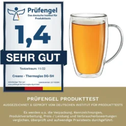 Thermoglas Mit Henkel „DG-SHH“ 400 Ml,4er Set -Küche Produkt Geschäft 8f05f23e20f1b7575c45c78086ac3fa2
