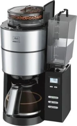 MELITTA 1021-02 Aroma Fresh Kaffeeautomat Mit Timer Und Mahlwerk Schwarz, Farbe:Schwarz -Küche Produkt Geschäft 9077e6828bd6a708c755ca224f4cd481