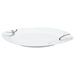 Kaffeeservice Palazzo 18tlg. - Weiß MitNachbildung-Kreisen In Grau Und Dunkelrot - Für 6 Personen -Küche Produkt Geschäft 921df45d24e9a68954df52dce47003e1 1