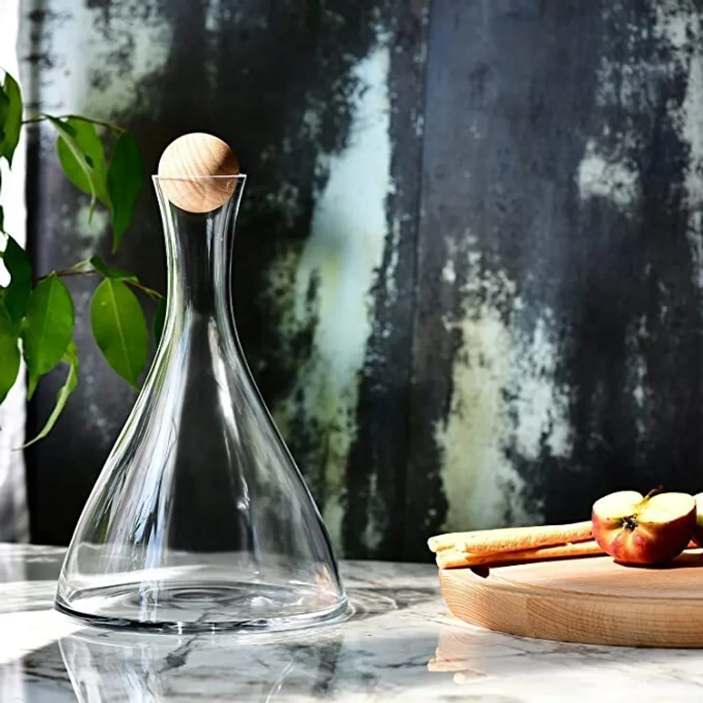 KROSNO Wine Connoisseur Wein Karaffe Rotwein Dekanter, 1000 Ml, Handgemacht 6 KROSNO Wine Connoisseur Wein Karaffe Rotwein Dekanter, 1000 Ml, Handgemacht – Bild 6