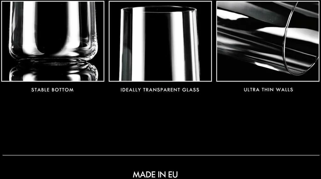 KROSNO Avant-Garde Longdrinkgläser, Set Von 6, 540 Ml 11 KROSNO Avant-Garde Longdrinkgläser, Set Von 6, 540 Ml – Bild 11