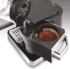 De'Longhi DeLonghi BCO421.S Kombi-Kaffeemaschine, Farbe: Schwarz -Küche Produkt Geschäft 9422ac70fb8487e60310ac693795c256