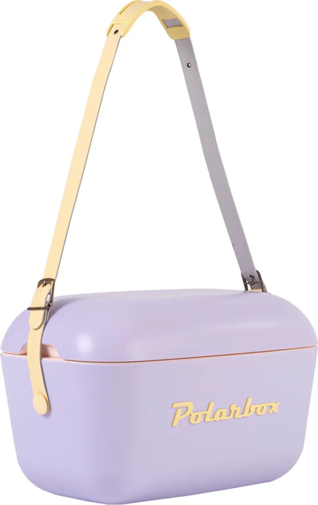 Kühlbox | Passive Kühlbox | Kühltaschen Polar In Retro Vintage Design Aus Kunststoff Mit Polystyrol (Airpop) Thermische Isolierung, 20L In Lila 2 Kühlbox | Passive Kühlbox | Kühltaschen Polar In Retro Vintage Design Aus Kunststoff Mit Polystyrol (Airpop) Thermische Isolierung, 20L In Lila – Bild 2