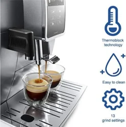 De'Longhi DeLonghi ECAM 370.95 S Dinamica Plus Kaffeevollautomat Silber -Küche Produkt Geschäft 95064732c98c05f2109aa1e3d4776e27