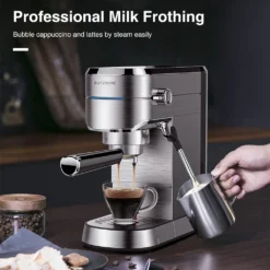 BlitzHome Espresso Maschine Kaffeemaschine Cappuccinomaschine Milchaufschäumer Espressomaschinen -Küche Produkt Geschäft 961799c43f8488183284ef9adfc5e207