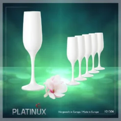 Weiße Sektgläser Set 6 Teilig Champagnergläser 160ml (max. 200ml) Aus Glas -Küche Produkt Geschäft 9621b81fbcd8035a654c8171df570f1d