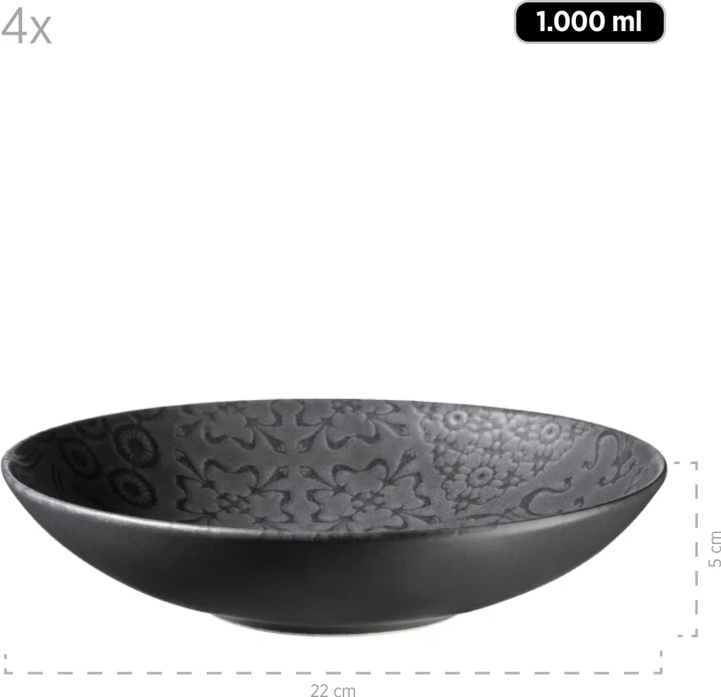 Tafelservice, Steinzeug Tafelservice, Steinzeug Trad. Tiles Mäser 2 Tafelservice, Steinzeug Tafelservice, Steinzeug Trad. Tiles Mäser – Bild 2