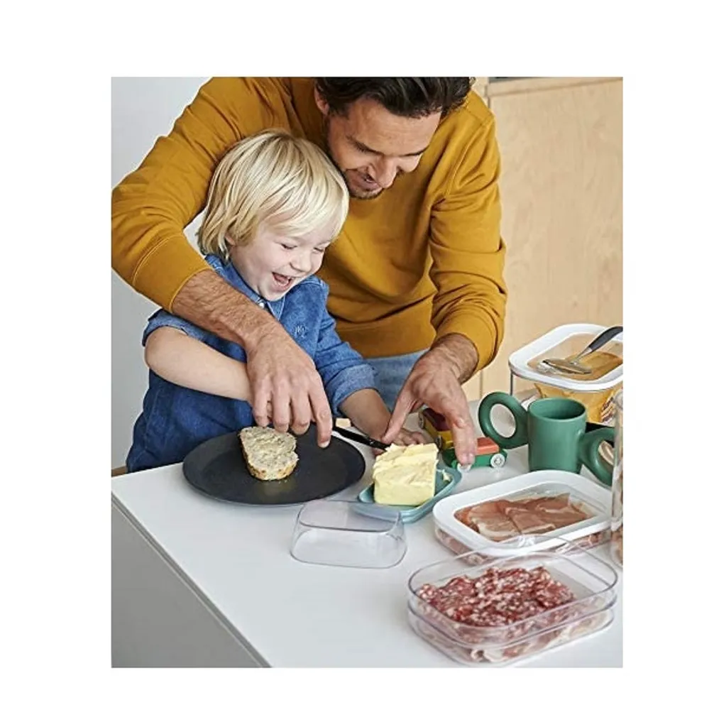 Mepal Kühlschrankdose Modula Aufschnitt 550/3 Weiß 2 Mepal Kühlschrankdose Modula Aufschnitt 550/3 Weiß – Bild 2