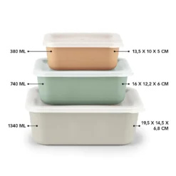 GOURMETmaxx Frischhaltedosen Aus RPET - Apricot/grau/grün 9 GOURMETmaxx Frischhaltedosen Aus RPET - Apricot/grau/grün -Küche Produkt Geschäft 97fa373896bbfb3cb66b4bb73d0dff5d