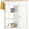 SoBuy® Servierwagen,Küchenwagen,Rollwagen,Küchenschrank,Küchenregal,FKW46-WN
