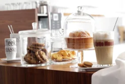 Leonardo Latte Macchiatto Becher 'Solo LM' Mit Löffel, 400ml, Ø 8,5 X 14,7cm (4er Set) -Küche Produkt Geschäft 98f671ec6a44036cff916e04b96011b9