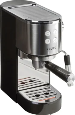 Krups XP 442 - Espresso Siebträger - Edelstahl/schwarz -Küche Produkt Geschäft 9aca2e54d1b3a59d309003bf89d6b2a9