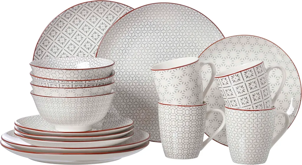 Ritzenhoff & Breker Siem Grau Kombiservice 16tlg. 1 Ritzenhoff & Breker Siem Grau Kombiservice 16tlg.