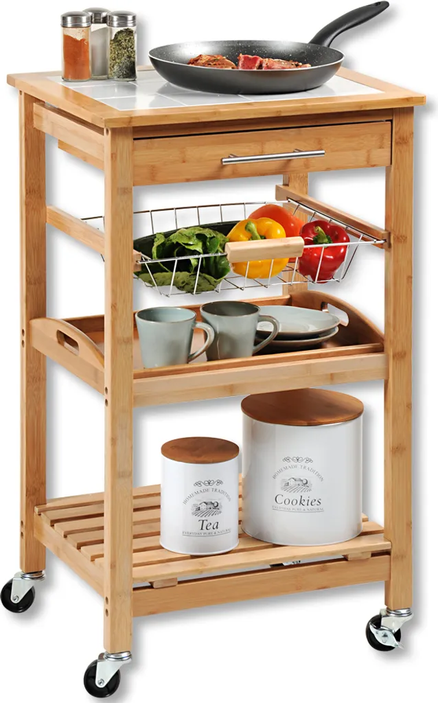 Kesper Küchenwagen Mit Fliesen 2577613 2 Kesper Küchenwagen Mit Fliesen 2577613 – Bild 2