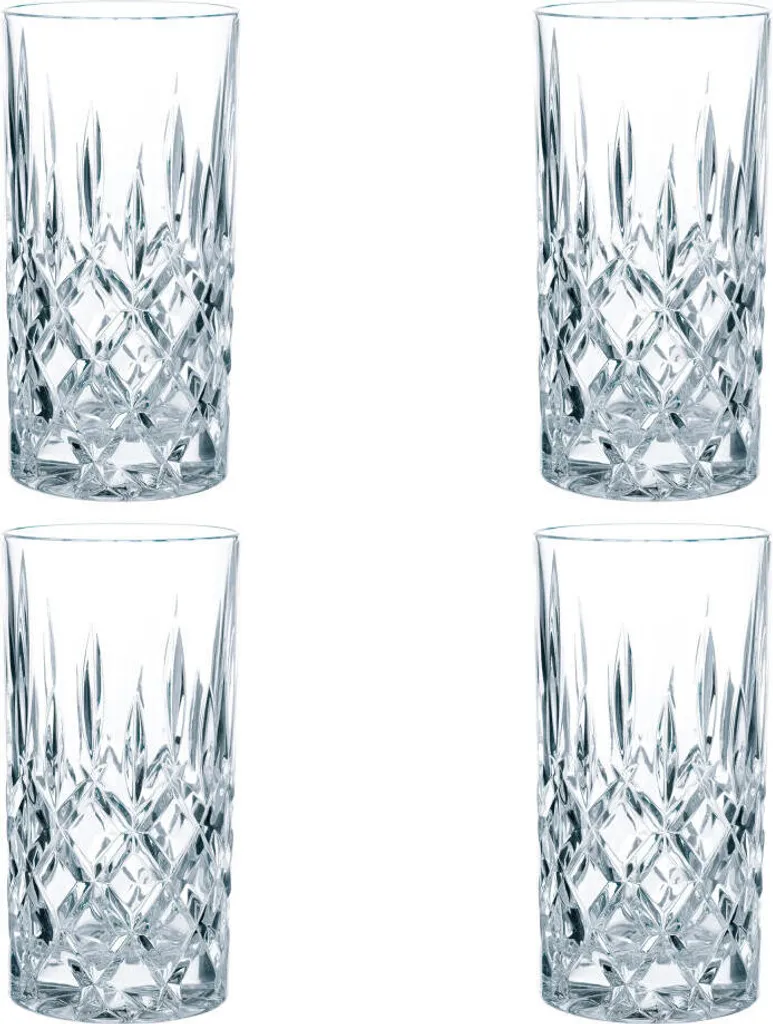 Nachtmann Noblesse Longdrinkglas Set, 8er Set, Wasserglas, Saftglas, Kristallglas, H 14.8 Cm, 375 Ml 2 Nachtmann Noblesse Longdrinkglas Set, 8er Set, Wasserglas, Saftglas, Kristallglas, H 14.8 Cm, 375 Ml – Bild 2