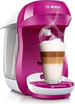 Bosch TASSIMO HAPPY Wild Purple +20 € Gutschein 1400 Watt 0,7 Liter Wassertank -Küche Produkt Geschäft a06c7ff1b1a693a67f780bc08cccfafb