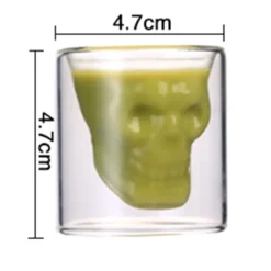 Skull-in-glass Winkee 4 Schnapsgläser Shot Glas Totenkopf Schädel 25ml Partyglas Weingläser -Küche Produkt Geschäft a2b5d8b81a550367832f2d59a054c935