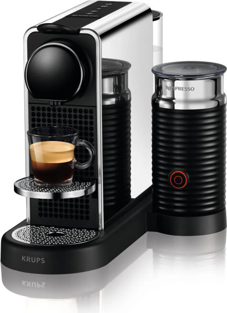 Krups NES CITIZ PLATINUM & MILK XN630, Pad-Kaffeemaschine, 1 L, Kaffeekapsel, 1260 W, Edelstahl 1 Krups NES CITIZ PLATINUM & MILK XN630, Pad-Kaffeemaschine, 1 L, Kaffeekapsel, 1260 W, Edelstahl