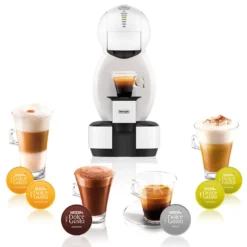 De'Longhi DeLonghi Kapselmaschine Dolce Gusto Colors, Weiß Mit Aufsätzen In Rot, Blau, Gelb -Küche Produkt Geschäft a6c37a38ecdbd3525ebc15b67755011c