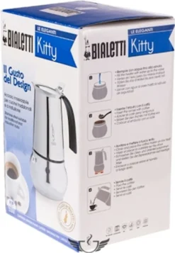 Bialetti Espressokocher Kitty 10 Tassen Inkl. 100g Perfetto Moka Classico 14 Bialetti Espressokocher Kitty 10 Tassen Inkl. 100g Perfetto Moka Classico -Küche Produkt Geschäft a8c91be8738c981c33f04c053fdb2357