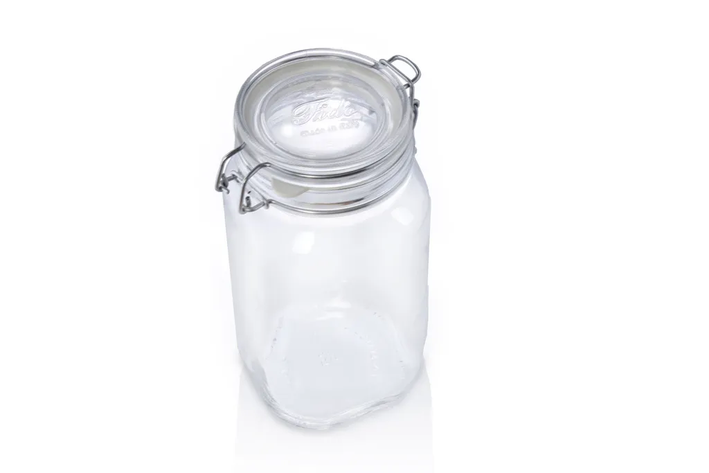 6er Set Einmachglas Bügelverschluss Original Fido 1,5L Vorratsgläser Incl. Bormioli Rezeptheft 5 6er Set Einmachglas Bügelverschluss Original Fido 1,5L Vorratsgläser Incl. Bormioli Rezeptheft – Bild 5