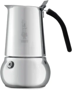 Bialetti Kitty Espressokocher Mit Induktionboden 6 Tassen + Perfetto Moka Classico 100g -Küche Produkt Geschäft aaf127bd45ba9c784f1f44ad1527e16b