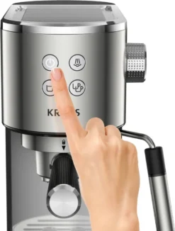 Krups XP 442 - Espresso Siebträger - Edelstahl/schwarz -Küche Produkt Geschäft abf7443938e155f4ae2e5d7cfb56232d