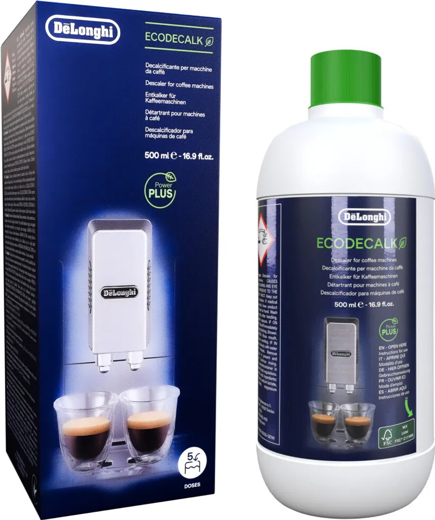 DeLonghi EcoDecalk Entkalker+ 5 Wasserfilter Von Wesper Kompatible Mit DeLonghi ECAM Magnifica S 23.210.B 2 DeLonghi EcoDecalk Entkalker+ 5 Wasserfilter Von Wesper Kompatible Mit DeLonghi ECAM Magnifica S 23.210.B – Bild 2