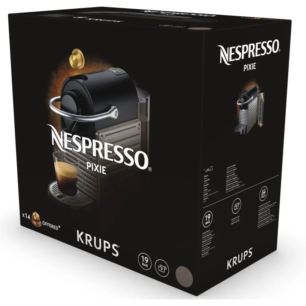 Krups XN 304 T Nespresso Pixie 1 Krups XN 304 T Nespresso Pixie